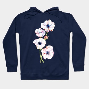 Asymmetrical Anemones Hoodie